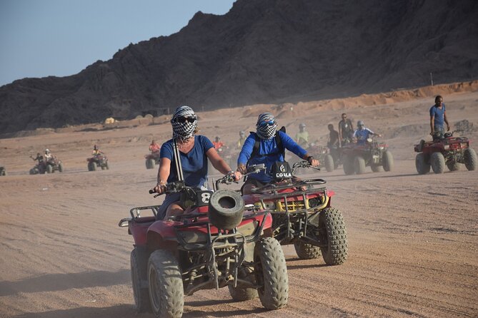Safari Quad Bike Adventure, Camel, Show, Dinner & Stargazing - Quad biking through the desert