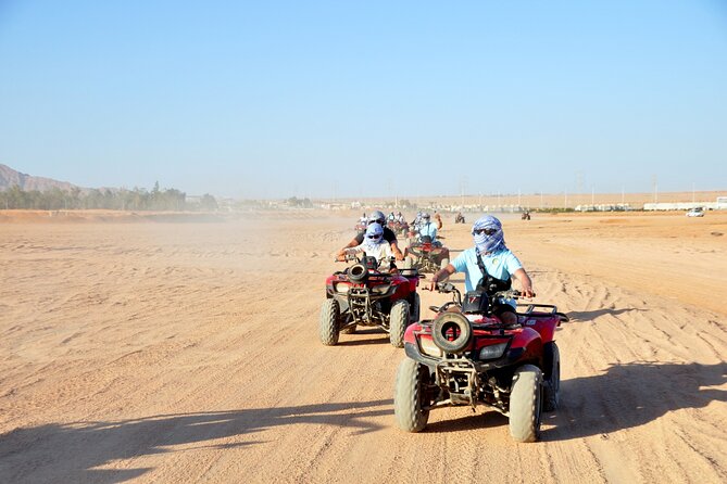 Safari Quad Bike Adventure, Camel, Show, Dinner & Stargazing - The echo stop and desert photo time