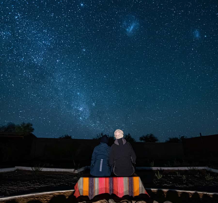San Pedro de Atacama: Astro Tour with big telescopes - Hot drinks, wine, and a quiet pause