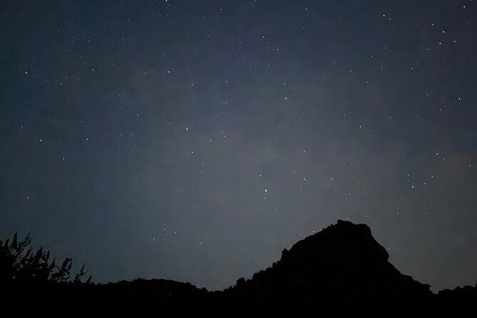 Sedona Night Hike and Stargazing - Walking into the dark desert