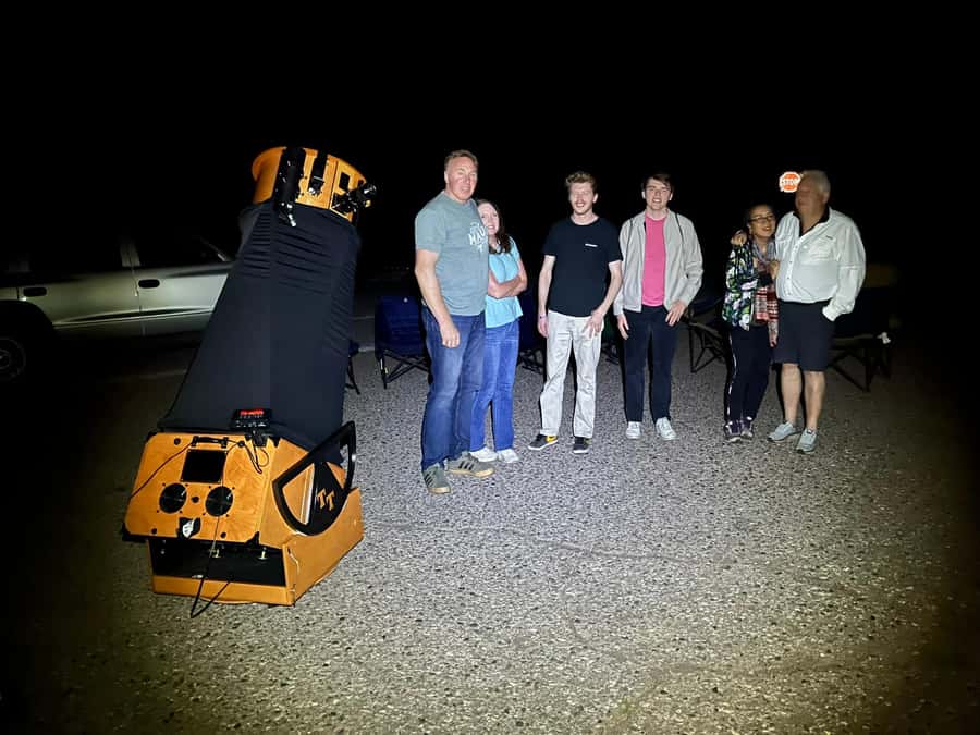 Sedona: Stargazing Tour with Telescopes and Video Astronomy - The telescope session: planets, moons, and double stars