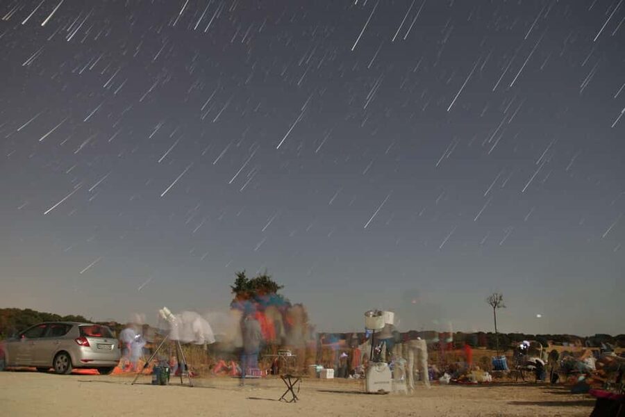 See the Perseid meteor shower in Madrid - What the early feedback tells you