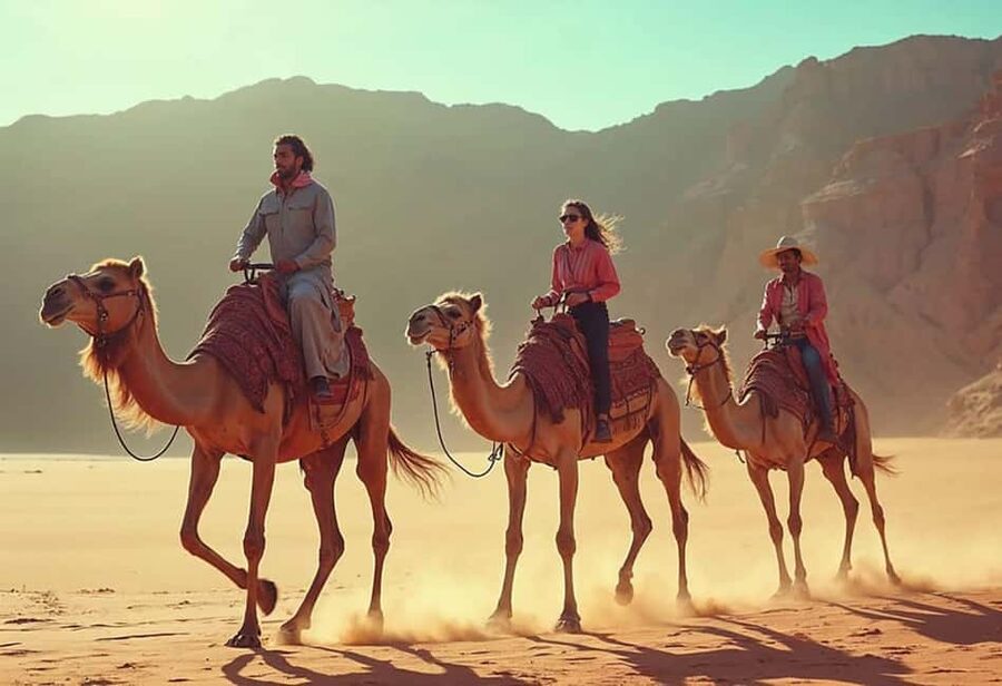 Sharm El-Sheikh: Camel Riding, Stargazing, BBQ Dinner & Show - Camel riding for 15 to 20 minutes