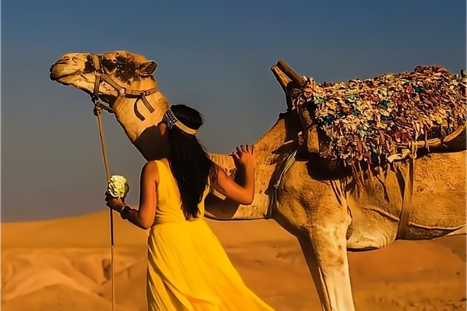 Stargazing and camel ride in the agafay desert - The High Atlas at sunset