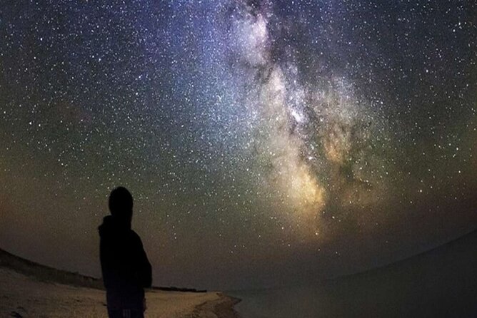 Stargazing Desert Jeep Excursion with Dinner in Hurghada - The telescope session after dark