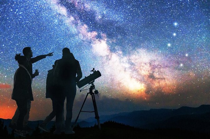 Stargazing in Hurghada Desert with Bedouin Dinner - The astronomy session after dark