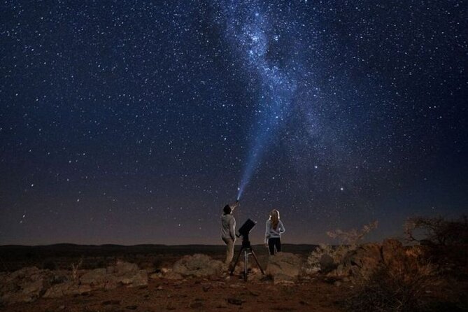 Stargazing In Hurghada with Jeep 4WD and BBQ - Watching the sun fall between the desert mountains