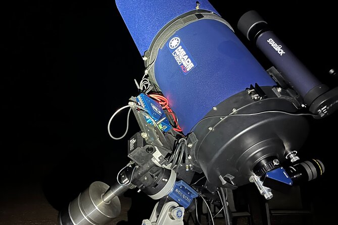 Stargazing Tour with Telescopes and Video Astronomy in Sedona - Direct eyepiece views versus the 4K screen