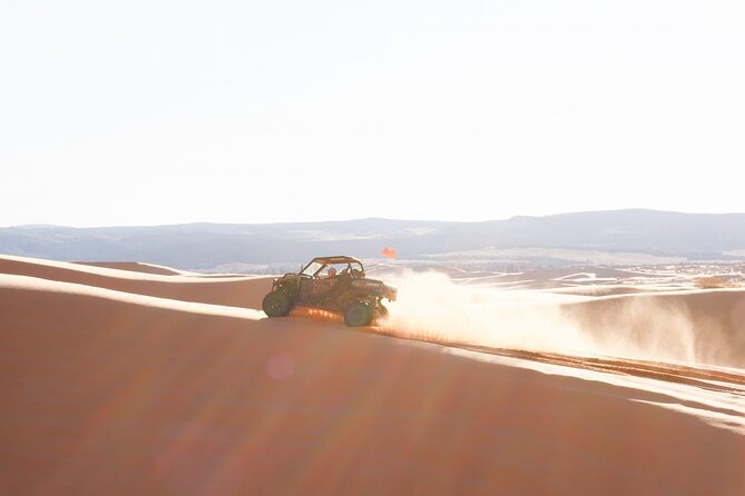 Sunset UTV ride with S'mores n' Stars at Coral Pink Sand Dunes - The overlook and the best photo stop