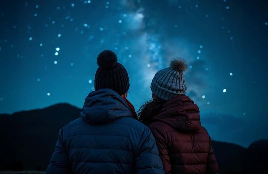Tenerife: Stargazing at Mt. Teide - The cable car base station and the volcanic setting