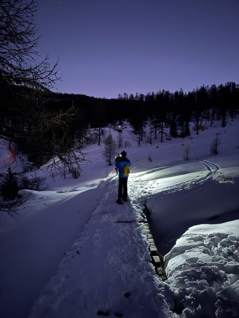 Vialattea: Night Snowshoeing under the Stars - Who will enjoy this most