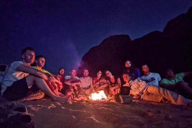 Wadi Rum Full Day Jeep Tour - Stargazing Overnight in a Cave - Traditional Food - Red Sand Dune, Little Bridge, and Umm Fruth